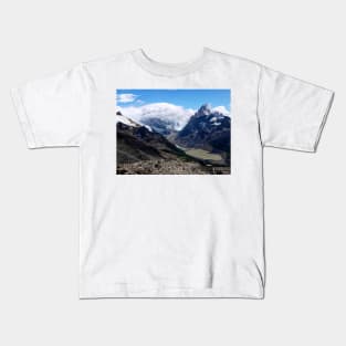 Majestic Patagonian Andes mountains Kids T-Shirt